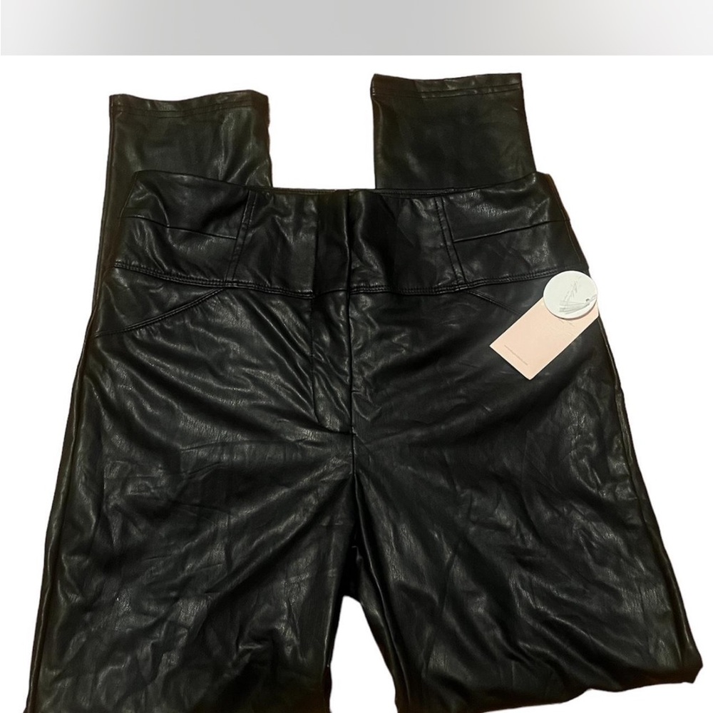 Black Straight Leg Women's Pants